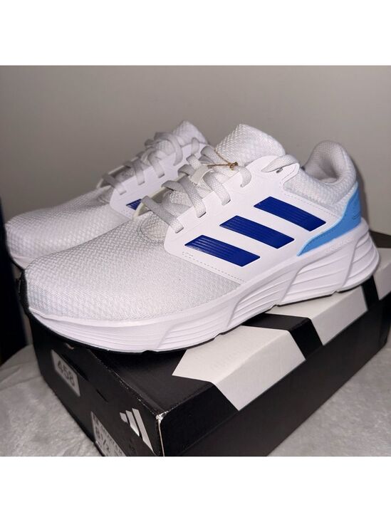 adidas Other - Adidas Galaxy 6 M Running Shoes White/Blue - Men’s 8.5 - New in Box